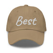 Best In Diamond Embroidery On Classic Dad Hat
