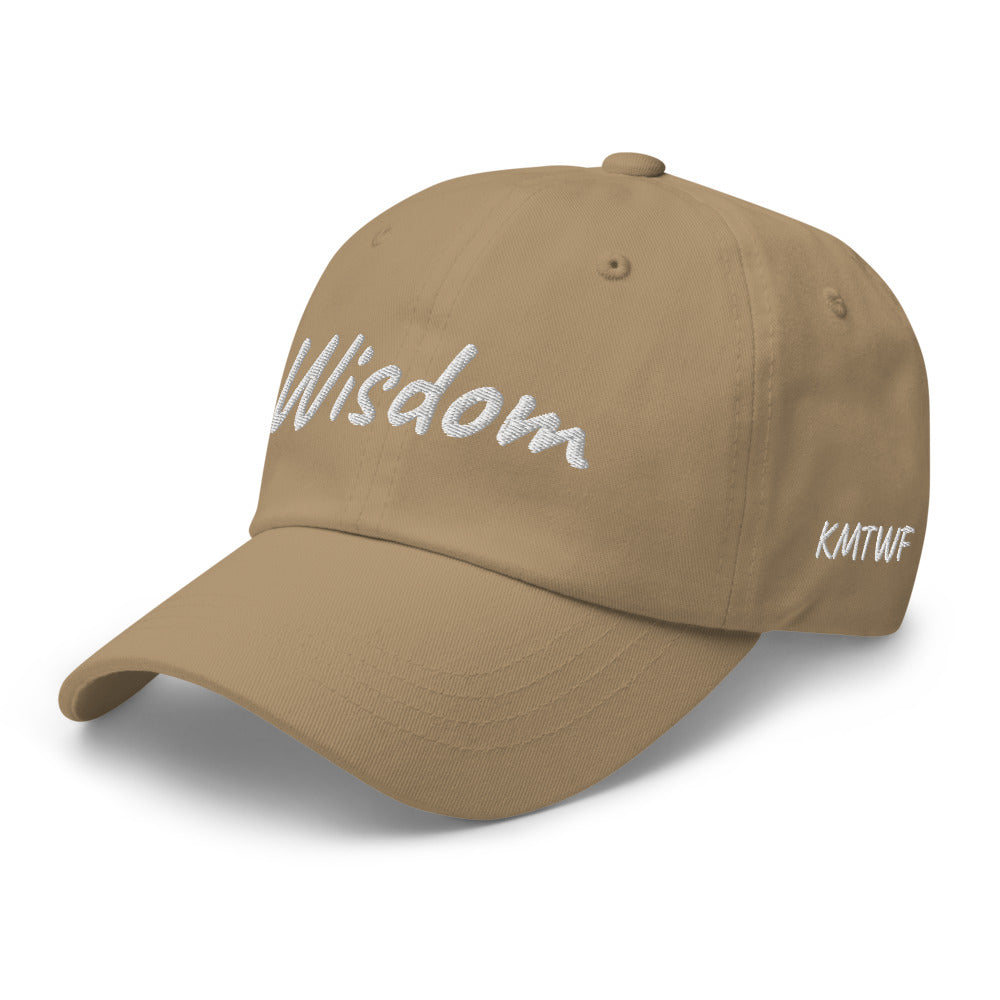 Wisdom In Marble Embroidery On Classic Dad Hat