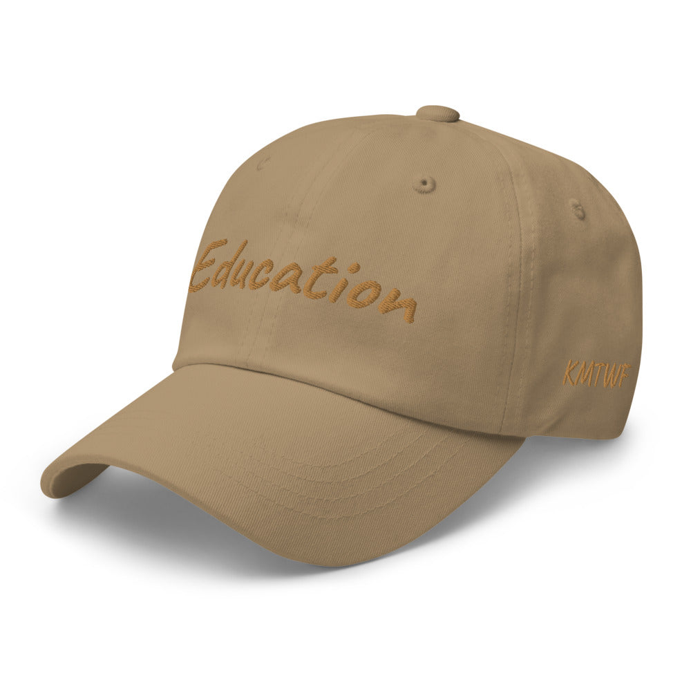 Education In Copper Embroidery On Classic Dad Hat