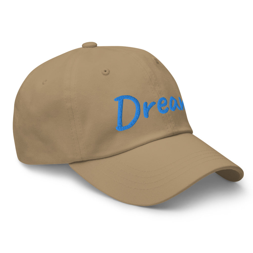 Dream In Sapphire Embroidery On Classic Dad Hat