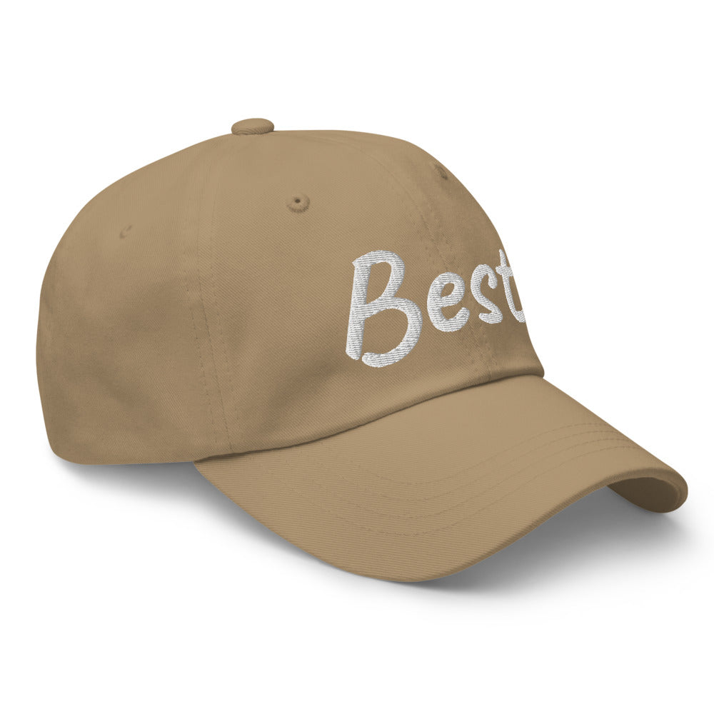 Best In Diamond Embroidery On Classic Dad Hat