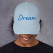 Dream In Sapphire Embroidery On Classic Dad Hat