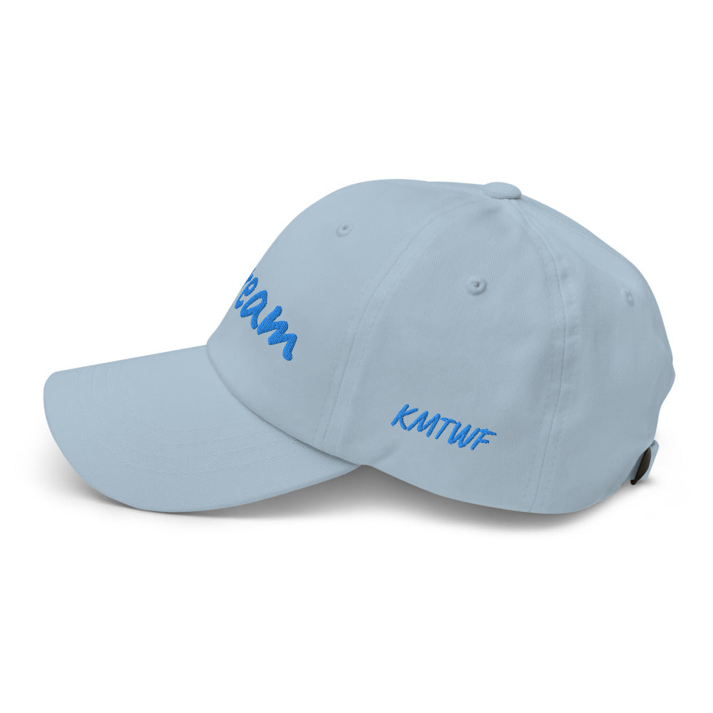 Dream In Sapphire Embroidery On Classic Dad Hat