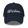 Wisdom In Marble Embroidery On Classic Dad Hat