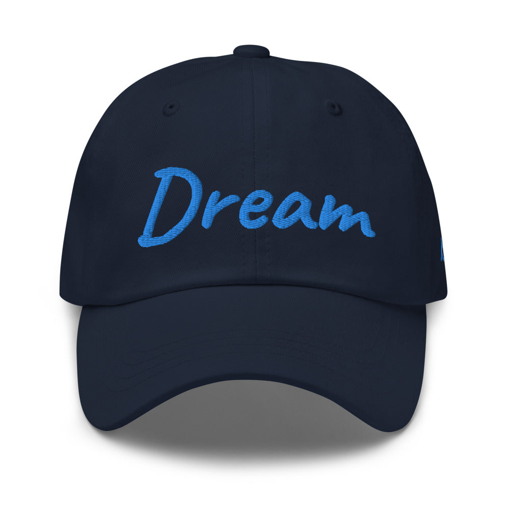 Dream In Sapphire Embroidery On Classic Dad Hat
