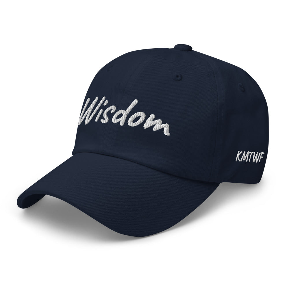 Wisdom In Marble Embroidery On Classic Dad Hat
