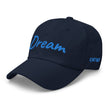 Dream In Sapphire Embroidery On Classic Dad Hat