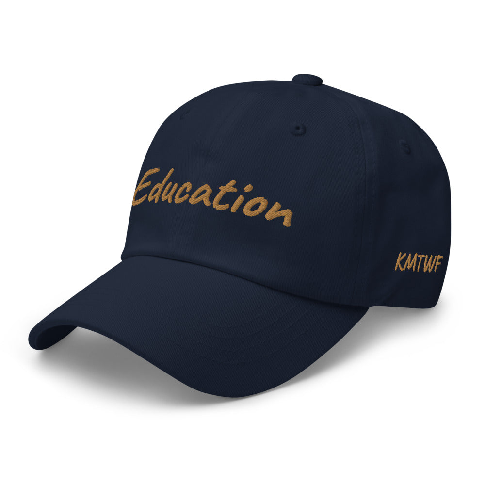 Education In Copper Embroidery On Classic Dad Hat