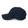 Now In Emerald Embroidery On Classic Dad Hat