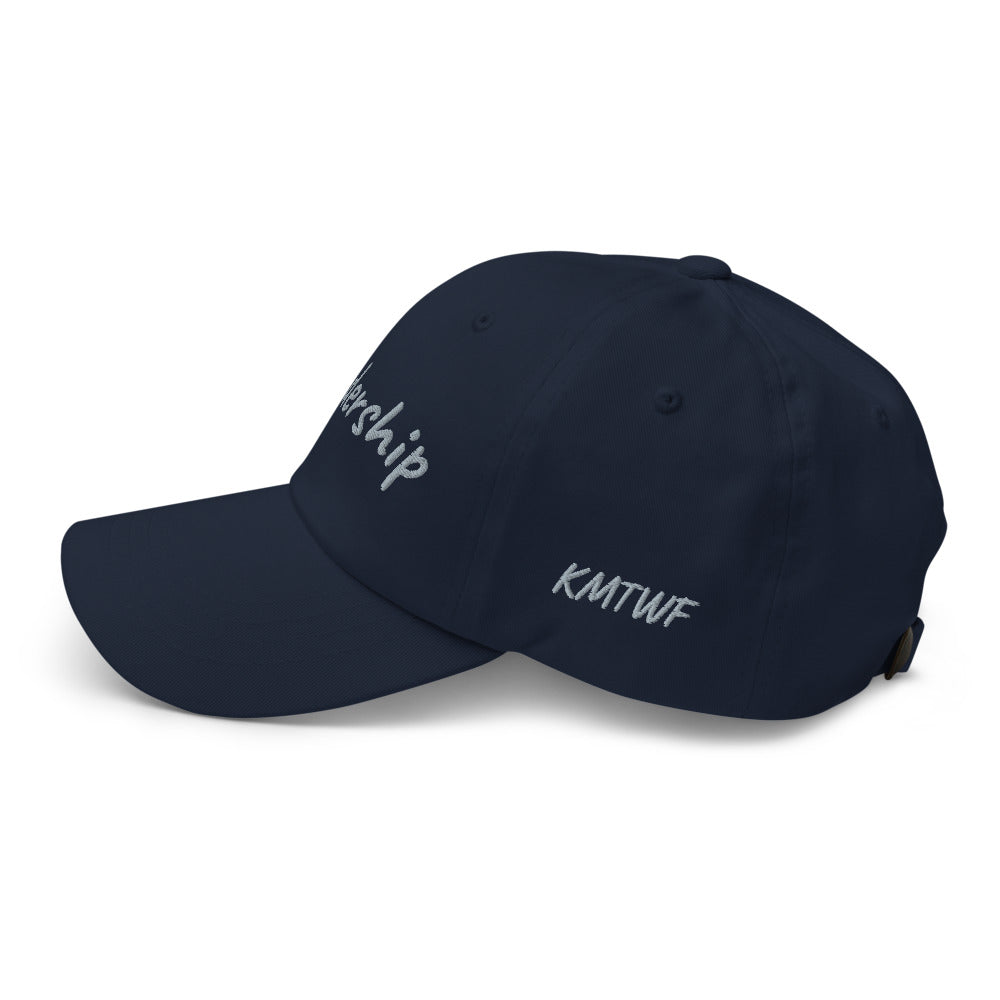 Leadership In Silver Embroidery On Classic Dad Hat