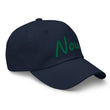 Now In Emerald Embroidery On Classic Dad Hat