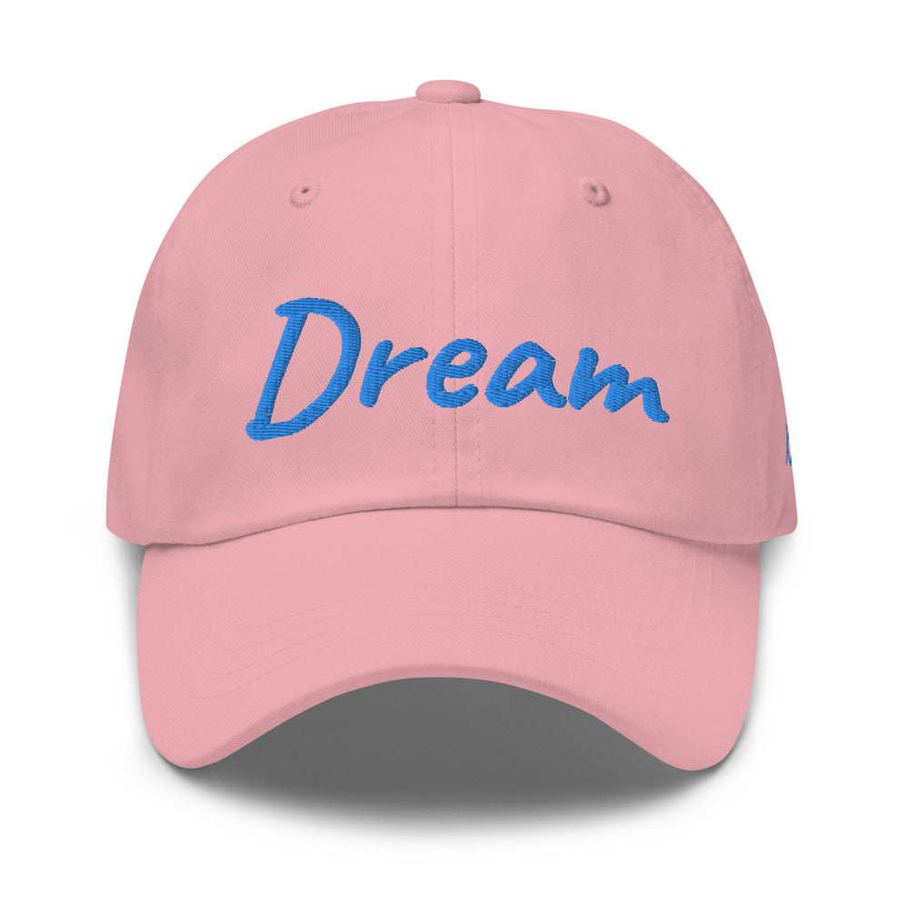Dream In Sapphire Embroidery On Classic Dad Hat