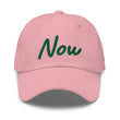 Now In Emerald Embroidery On Classic Dad Hat