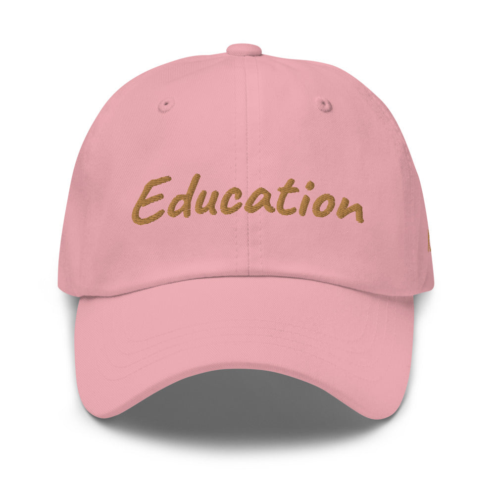 Education In Copper Embroidery On Classic Dad Hat