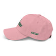 Now In Emerald Embroidery On Classic Dad Hat
