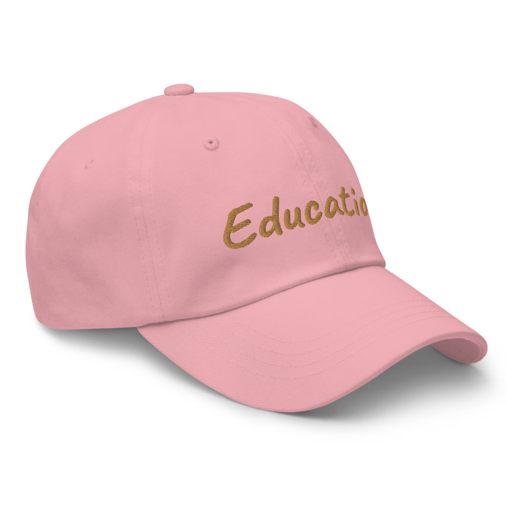 Education In Copper Embroidery On Classic Dad Hat