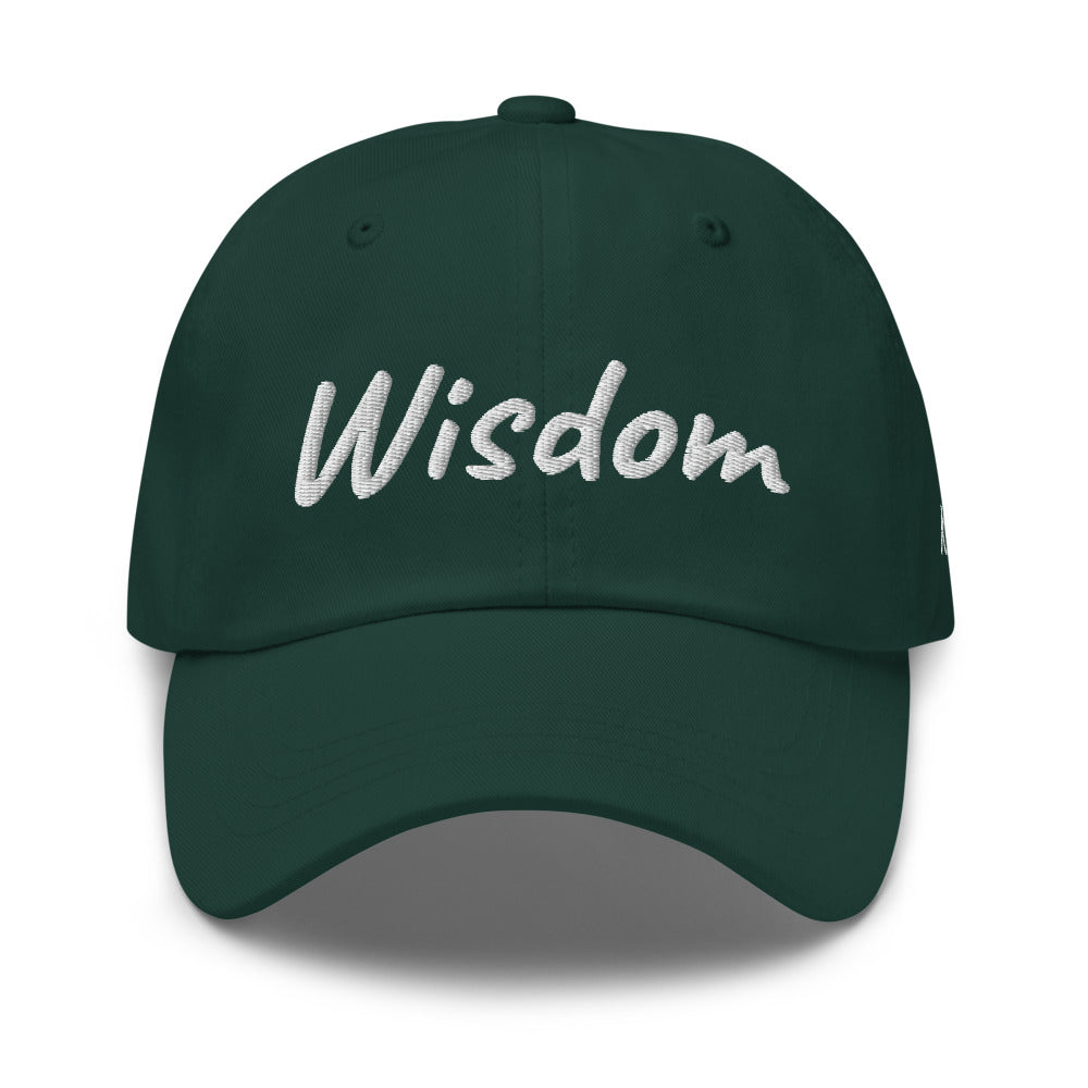 Wisdom In Marble Embroidery On Classic Dad Hat