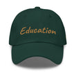 Education In Copper Embroidery On Classic Dad Hat