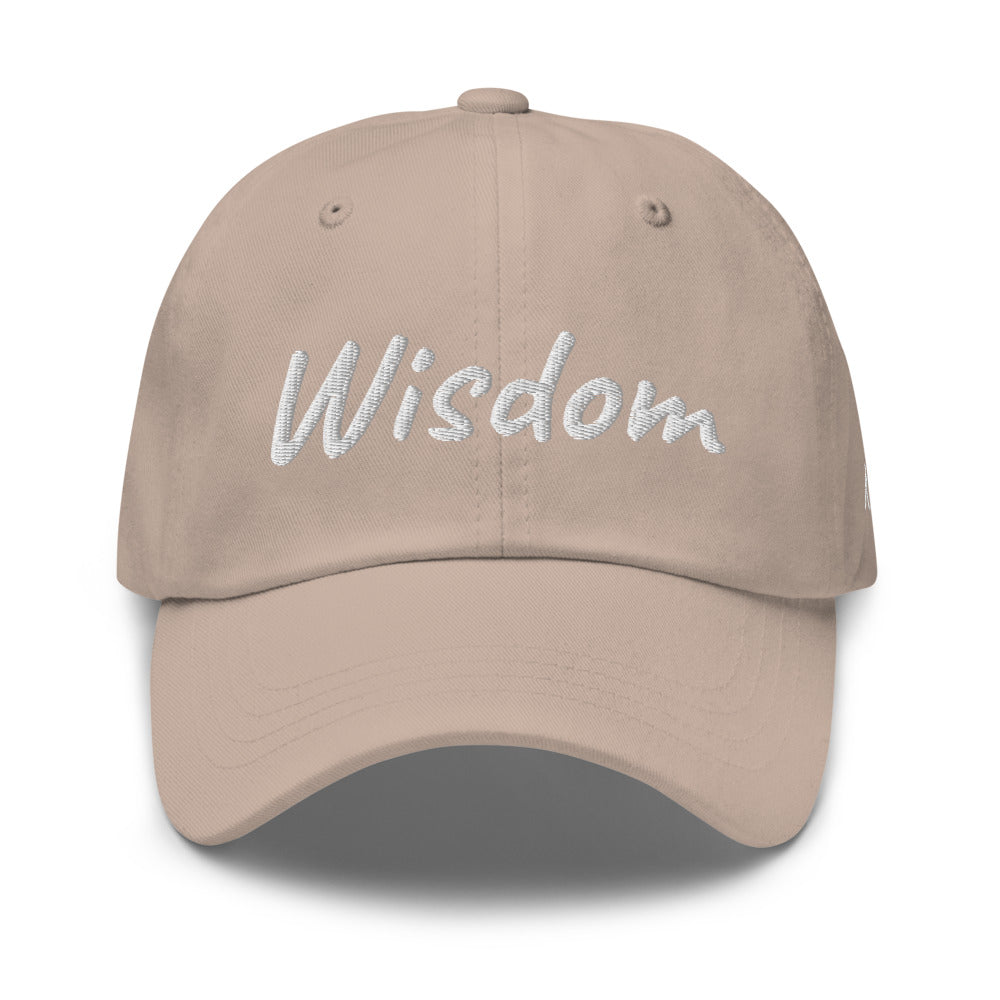 Wisdom In Marble Embroidery On Classic Dad Hat