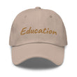 Education In Copper Embroidery On Classic Dad Hat