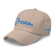Dream In Sapphire Embroidery On Classic Dad Hat