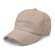 Leadership In Silver Embroidery On Classic Dad Hat