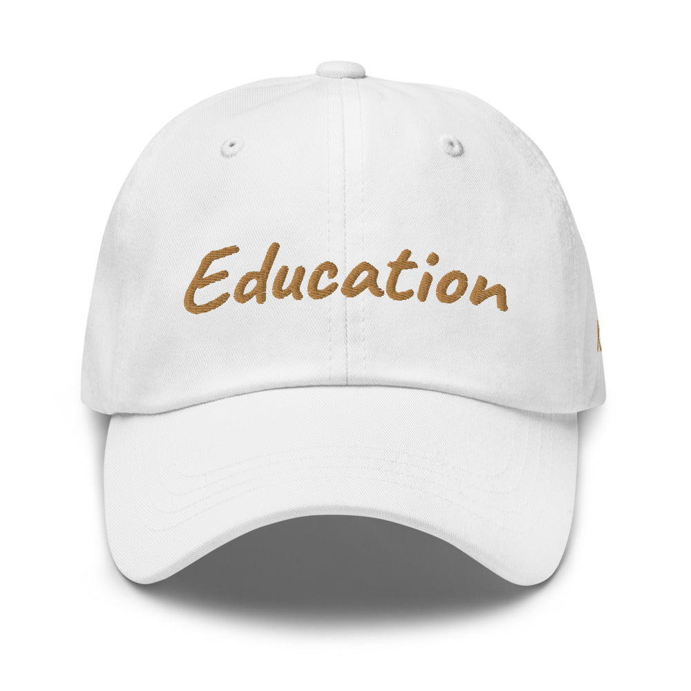 Education In Copper Embroidery On Classic Dad Hat