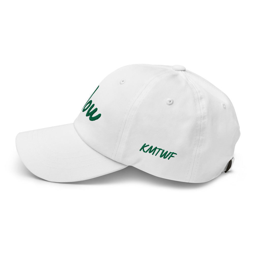 Now In Emerald Embroidery On Classic Dad Hat