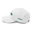 Now In Emerald Embroidery On Classic Dad Hat