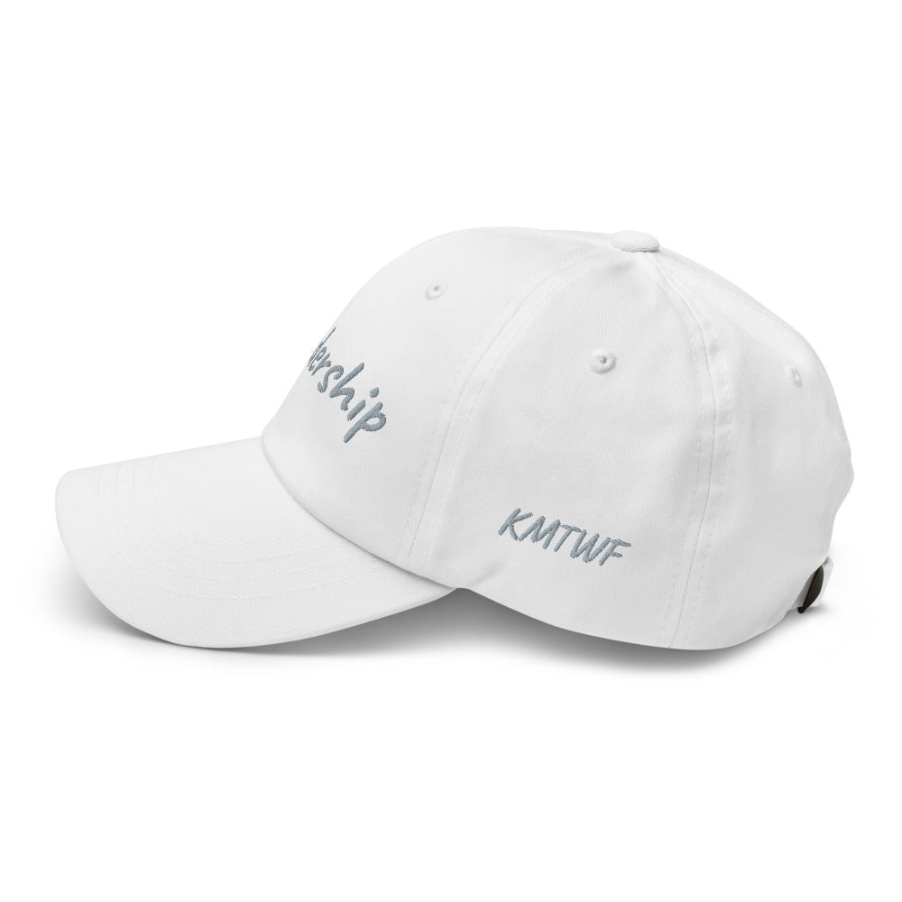 Leadership In Silver Embroidery On Classic Dad Hat