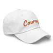 Courage In Amber Embroidery On Classic Dad Hat