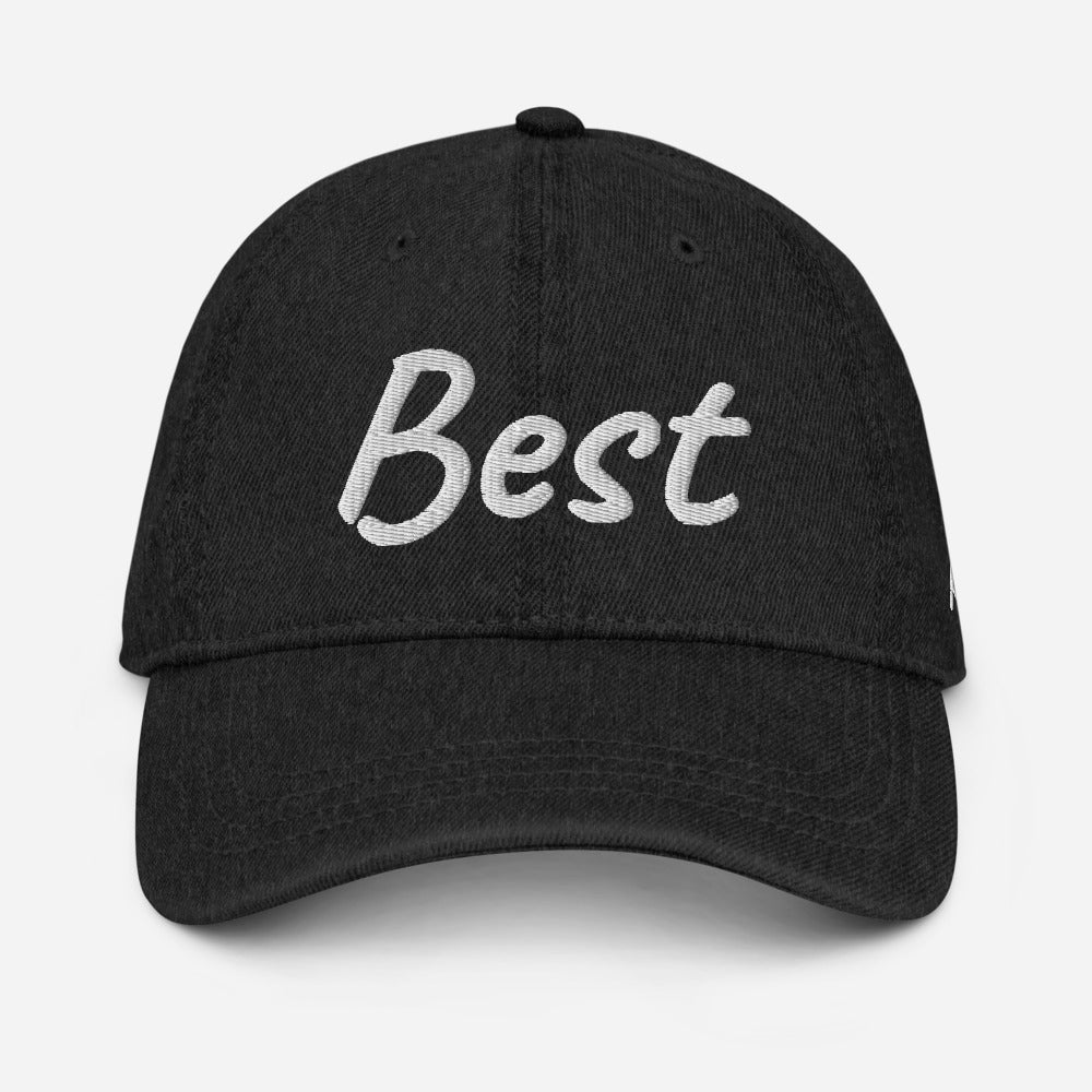 Best In Diamond Embroidery On Denim Baseball Cap