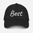 Best In Diamond Embroidery On Denim Baseball Cap