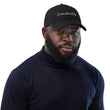 Leadership In Silver Embroidery On Denim Baseball Cap