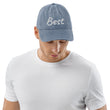 Best In Diamond Embroidery On Denim Baseball Cap
