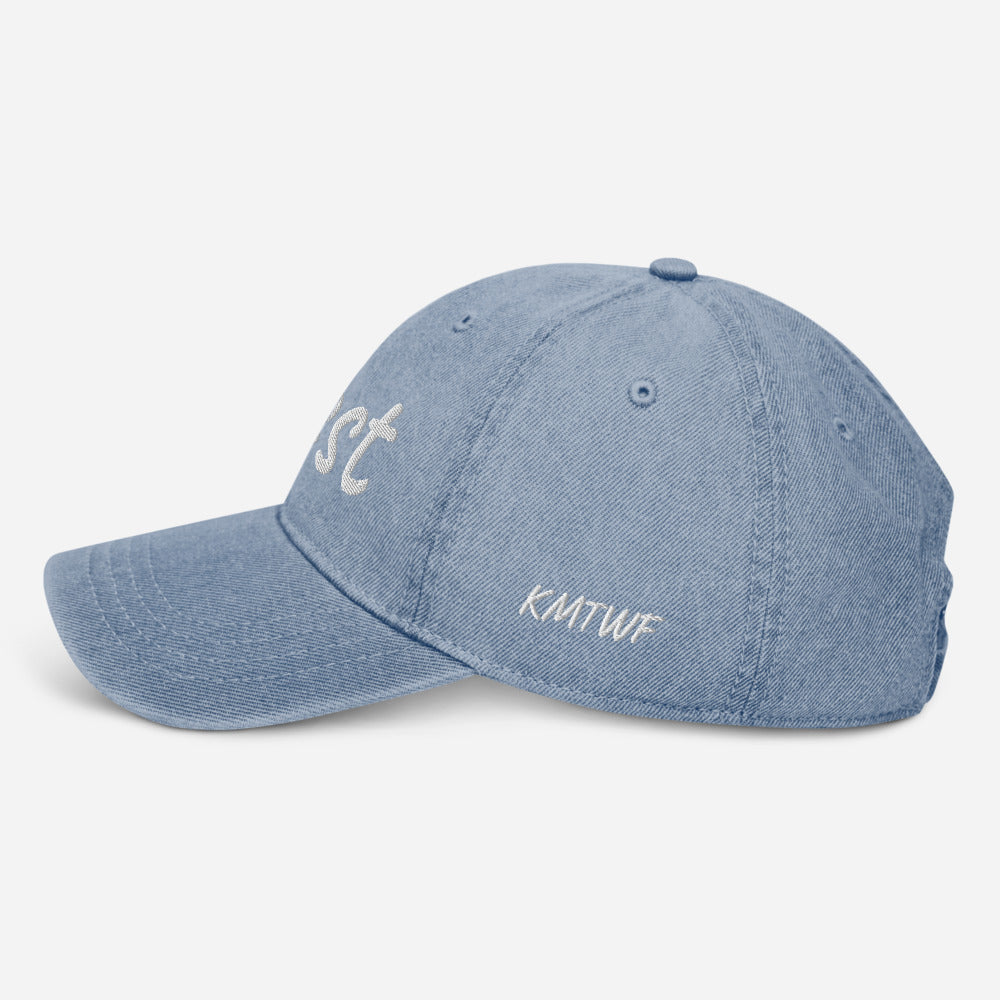 Best In Diamond Embroidery On Denim Baseball Cap