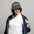 Wisdom In Marble Embroidery On Distressed Baseball Cap