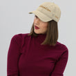 Education In Copper Embroidery On Distressed Baseball Cap