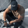 Best In Diamond Embroidery On Distressed Baseball Cap