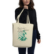 Always Better Haiku With Lilies on Eco Tote Bag