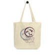 Courage To Begin Haiku With Fish on Eco Tote Bag