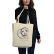 Courage To Begin Haiku With Fish on Eco Tote Bag