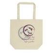 Courage To Begin Haiku With Fish on Eco Tote Bag