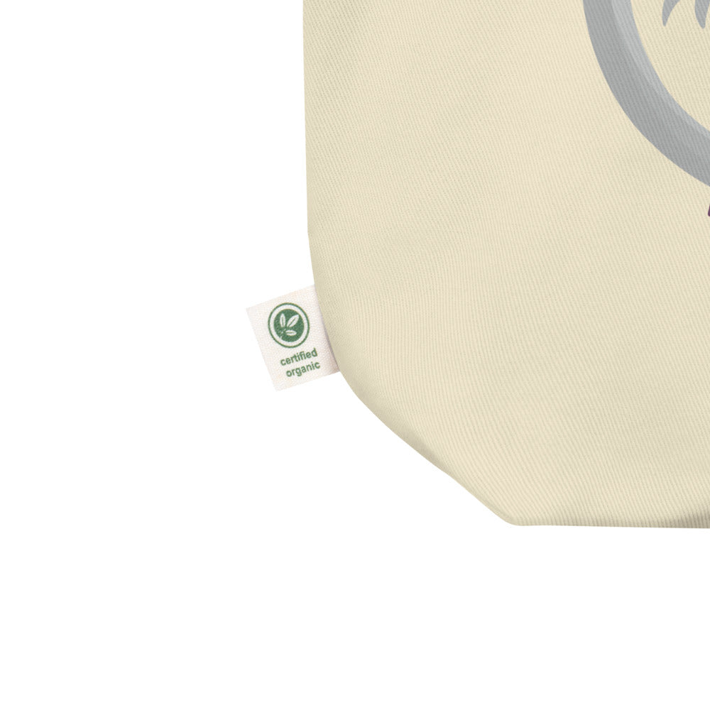 Courage To Begin Haiku With Fish on Eco Tote Bag