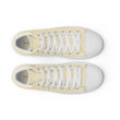 Descendants Need Ancestors Haiku With Pagoda on Men's High Top Canvas Shoes
