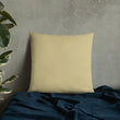 Matsuo Basho Haiku With Bonsai on Basic Pillow