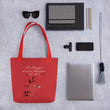 Walk With A Purpose Haiku With Dragonfly on Tote Bag