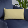 Matsuo Basho Haiku With Bonsai on Basic Pillow