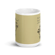 Matsuo Basho Haiku With Bonsai on Ceramic Mug