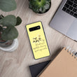 Sage Wisdom Haiku With Sparrow on Samsung Phone Case